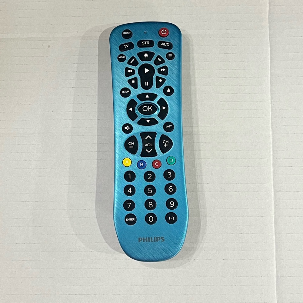 Philips 3-Device Universal Remote SRP3249B/27 – Brushed Blue (Used)